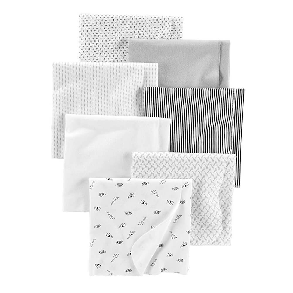 Carter's Unisex Babies' Flannel Receiving Blankets