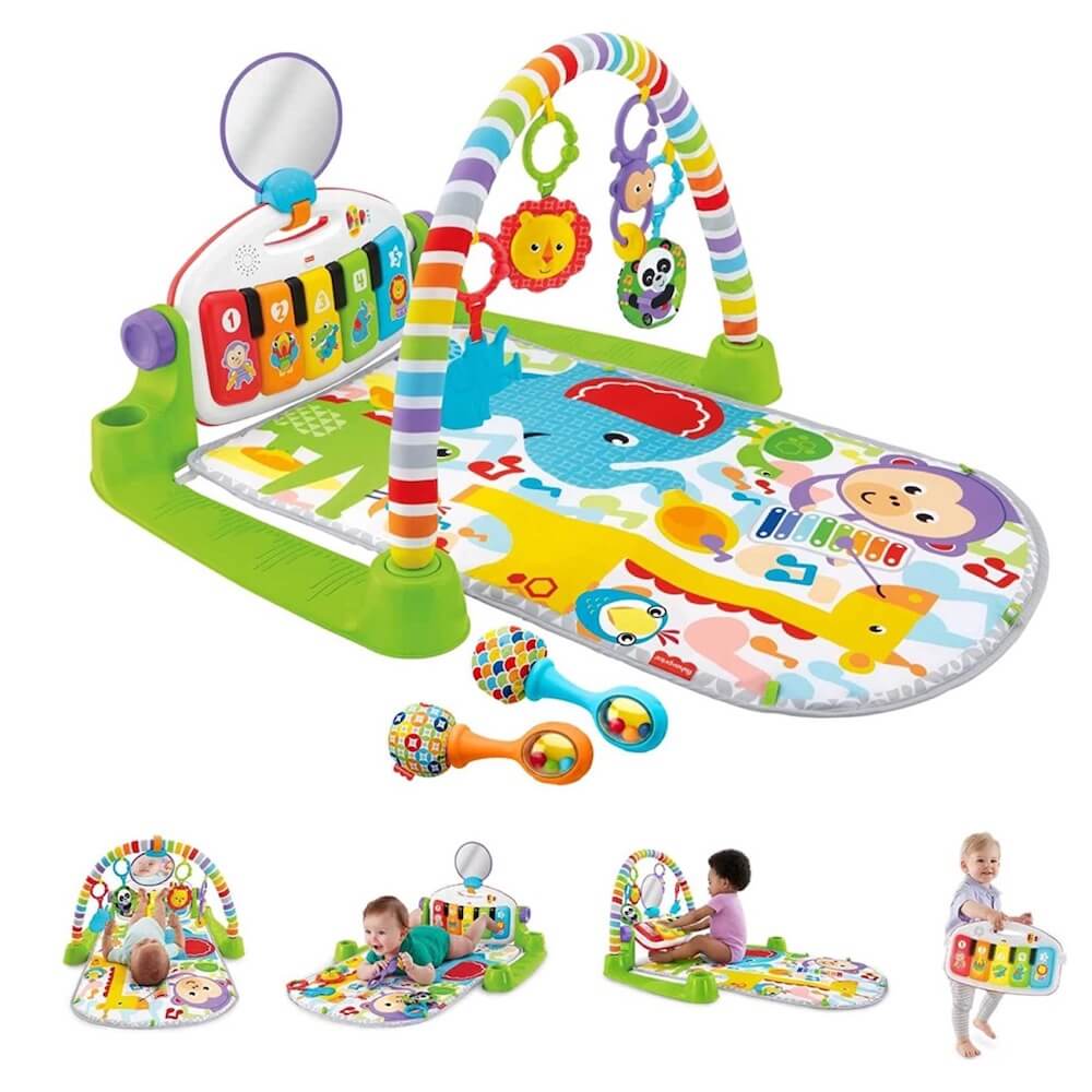 Fisher-Price Baby Gym with Kick & Play Piano