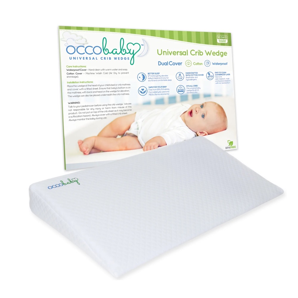 OccoBaby Universal Crib Wedge