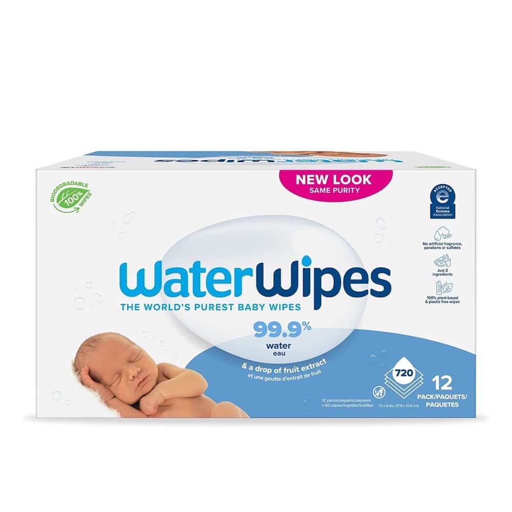 WaterWipes Plastic-Free Original Baby Wipes
